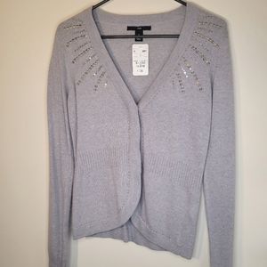 H&M Sequin Sweater Sz S NWT